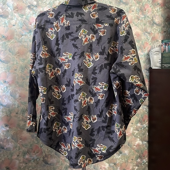 Vintage Diane Von Furstenberg Hawaiian Themed Blouse - Picture 3 of 4